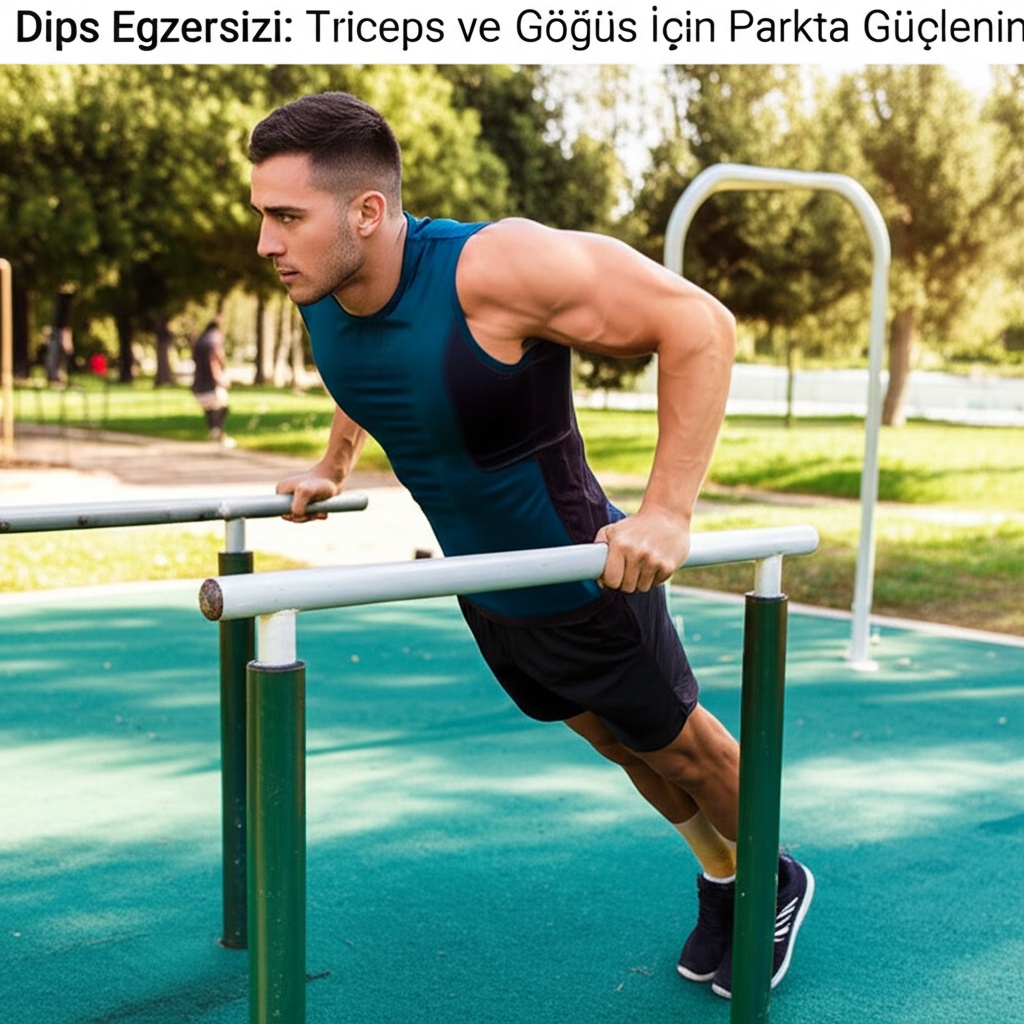 Dips Egzersizi: Triceps ve Göğüs İçin Parkta Güçlenin