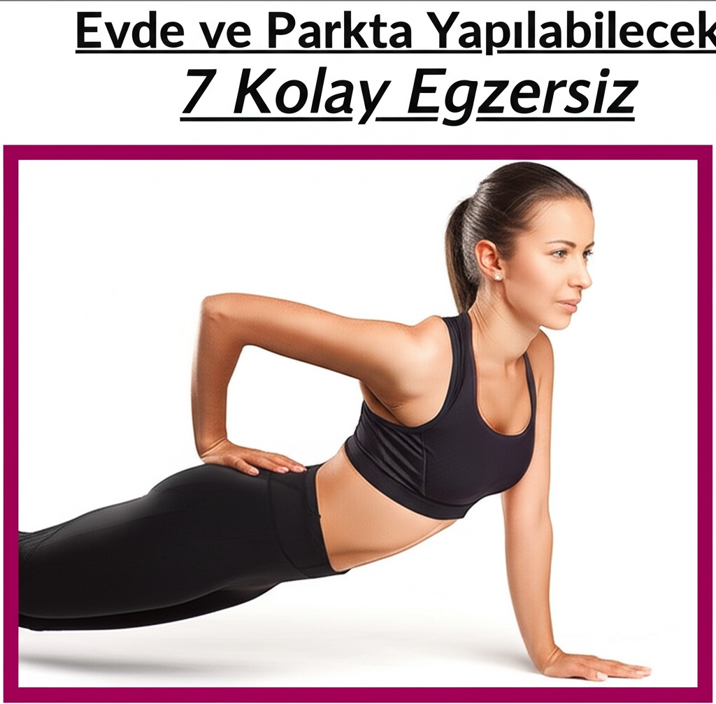 Evde ve Parkta Yapılabilecek 7 Kolay Egzersiz